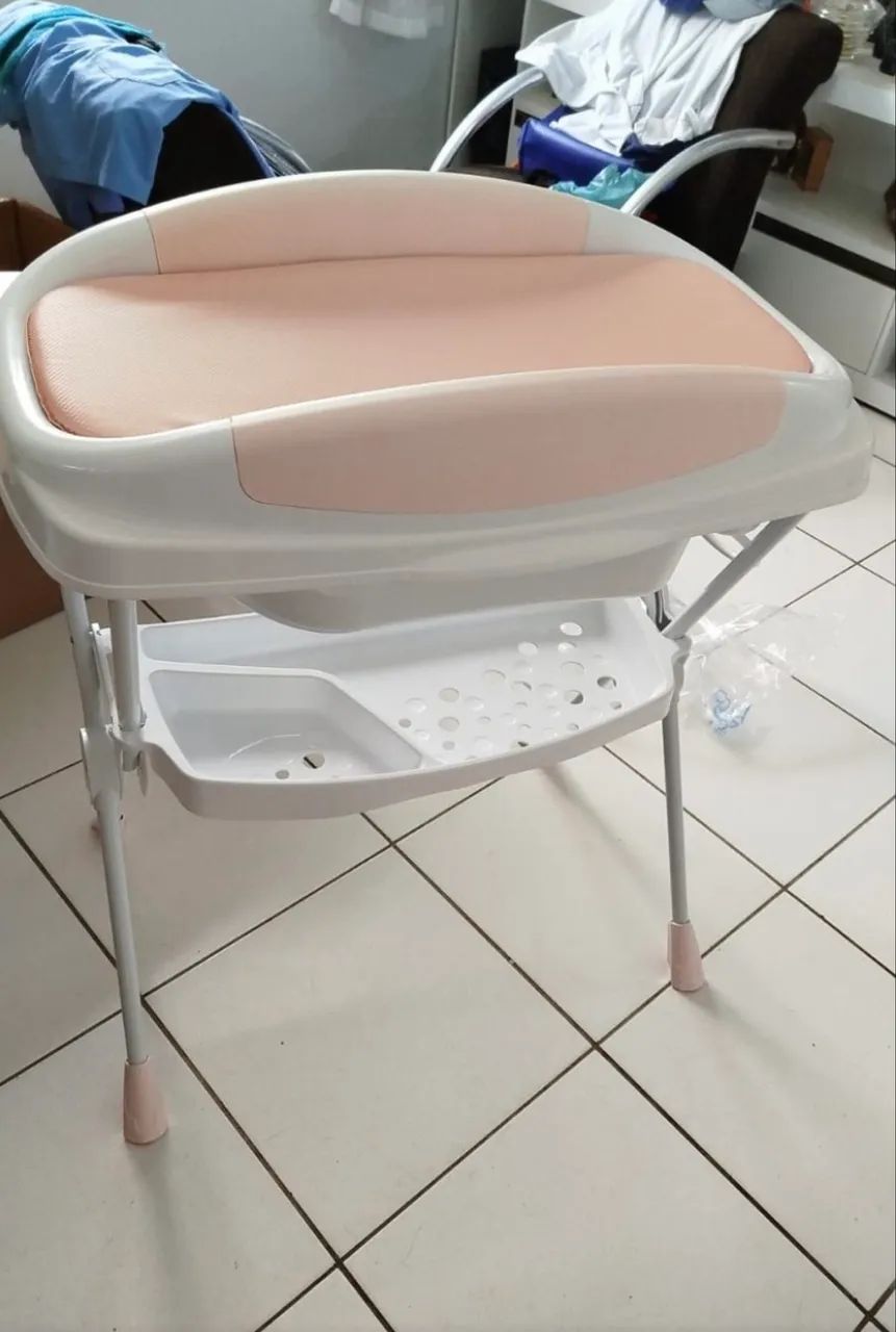 Banheira com trocador 