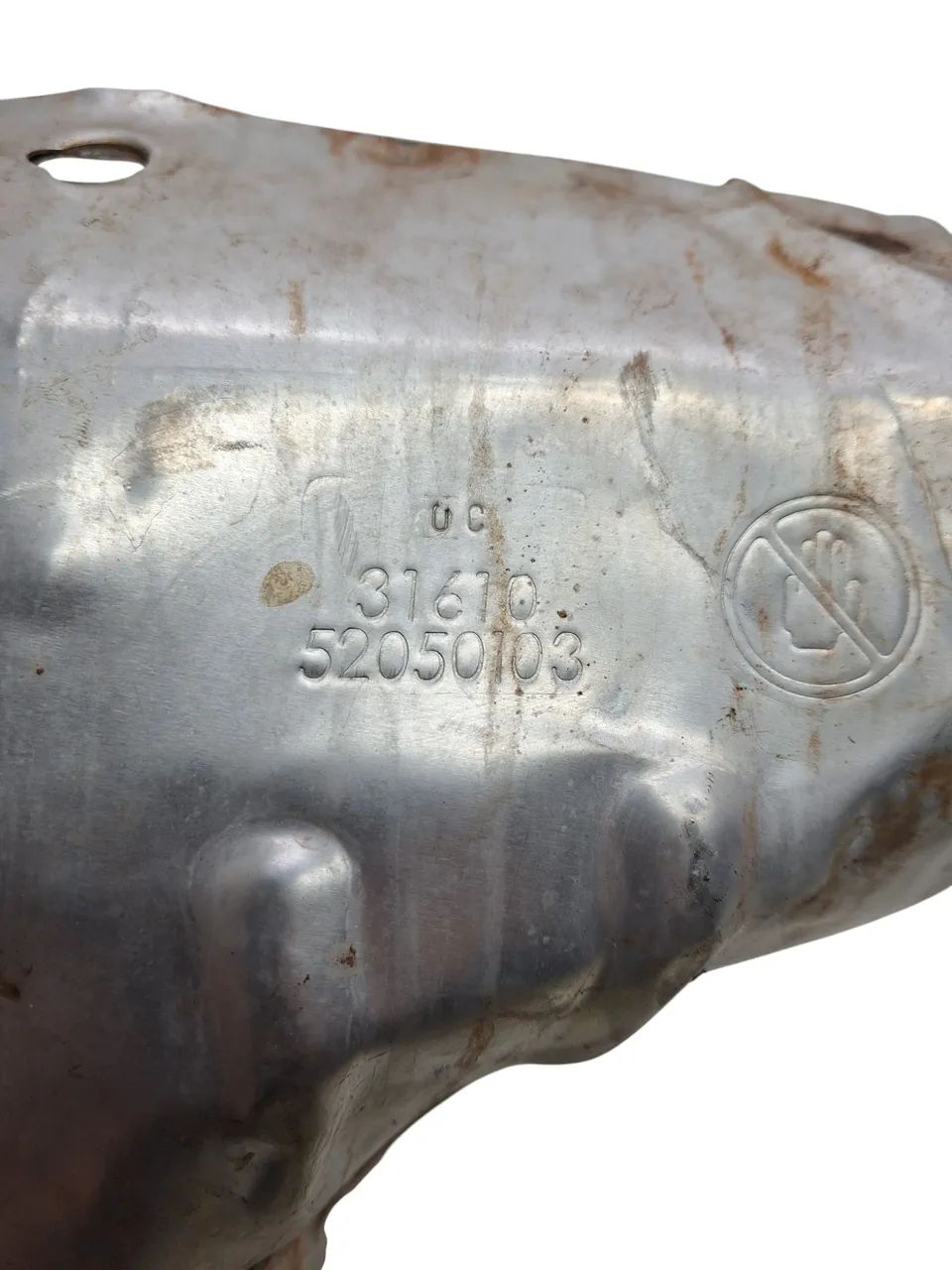 Defletor Protetor Catalisador Fiat Toro 2020 2021 N52050103 - Foto 4