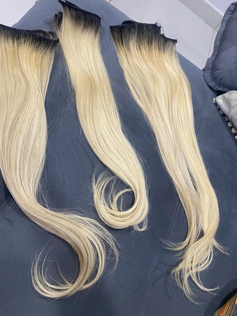Mega Hair loiro brasileiro Sul  - Foto 3