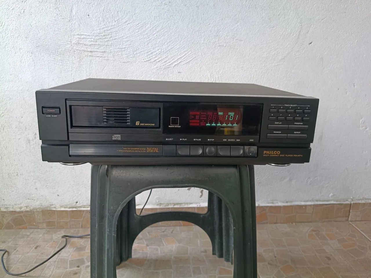 Compact disc Philco para 6 cds original 