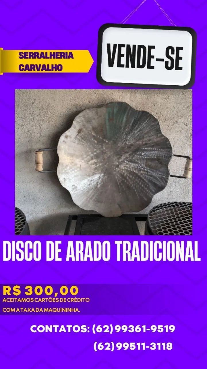 Churrasqueiras, lixeiras, discos de arado e serviços de serralheria. - Foto 5