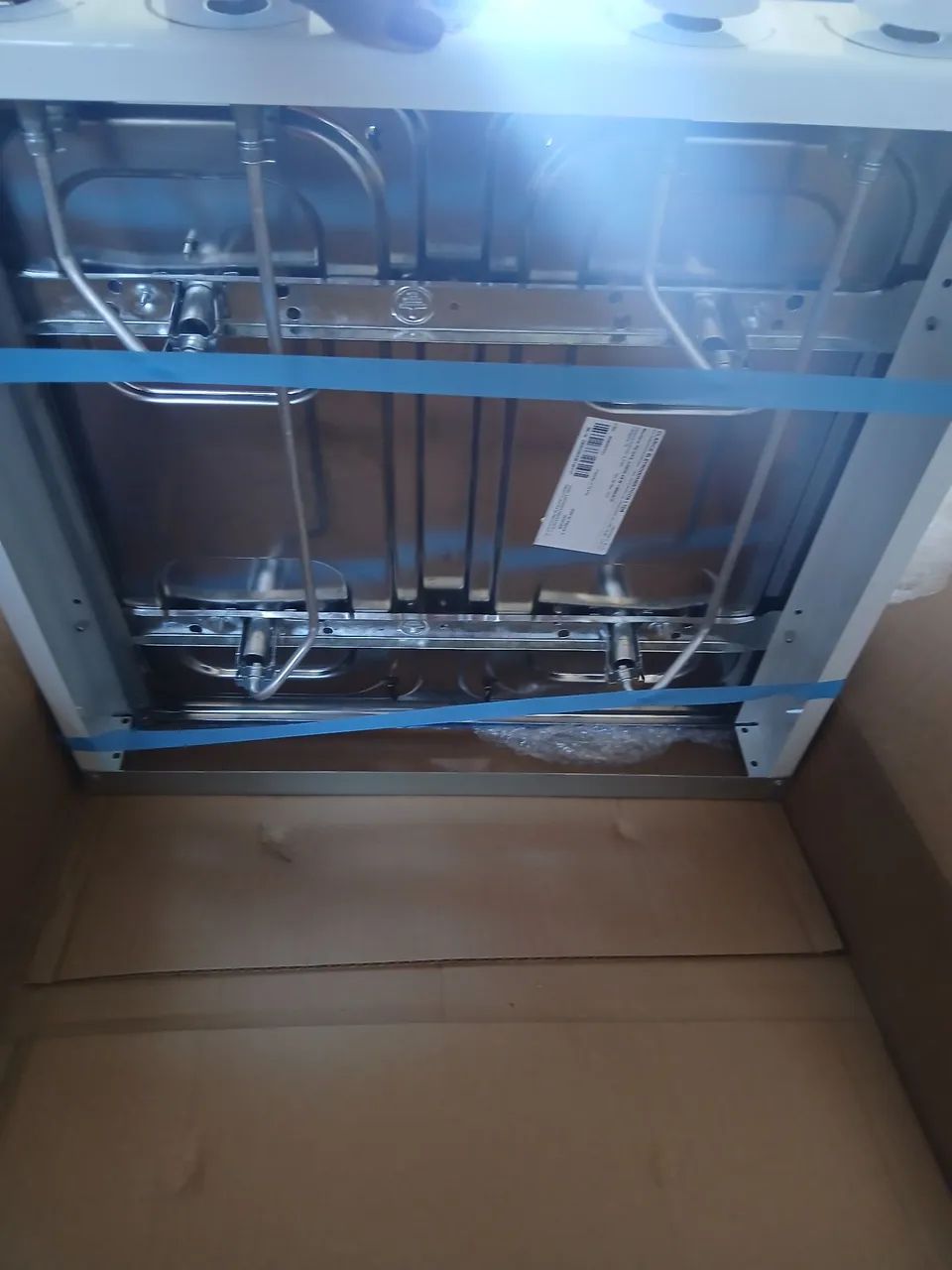 Fogao mesa novo zero 200 - Foto 3