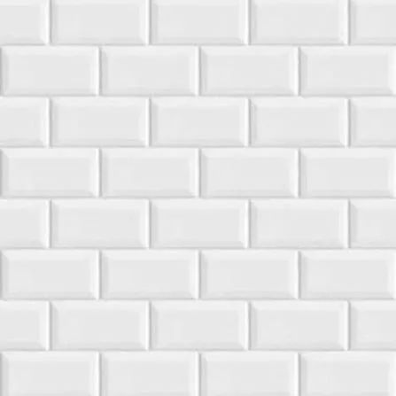 3 CAIXAS REVESTIMENTO CERAMICO ELIANE METRO WHITE ACETINADO 10x20