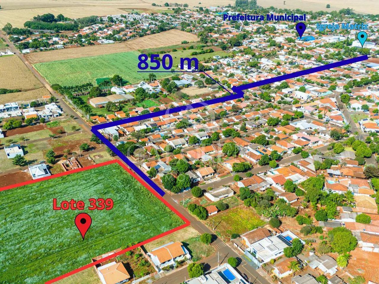 Loteamento à 24 min. de Maringá PR - Lote para parcelamento - Foto 3