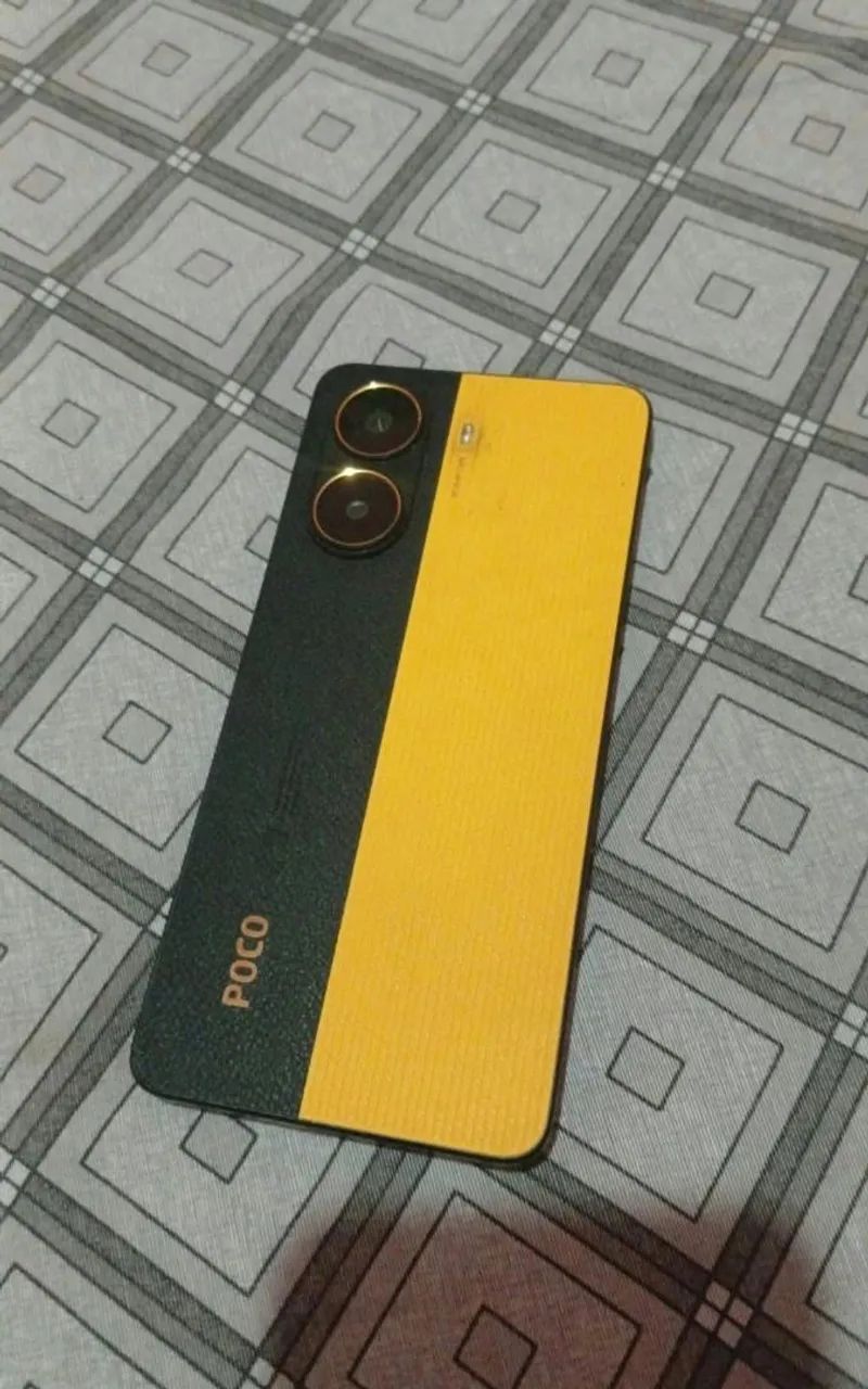 POCO X7 Pro 5G 12GB/512GB Amarelo - Couro - Com Caixa - Foto 2