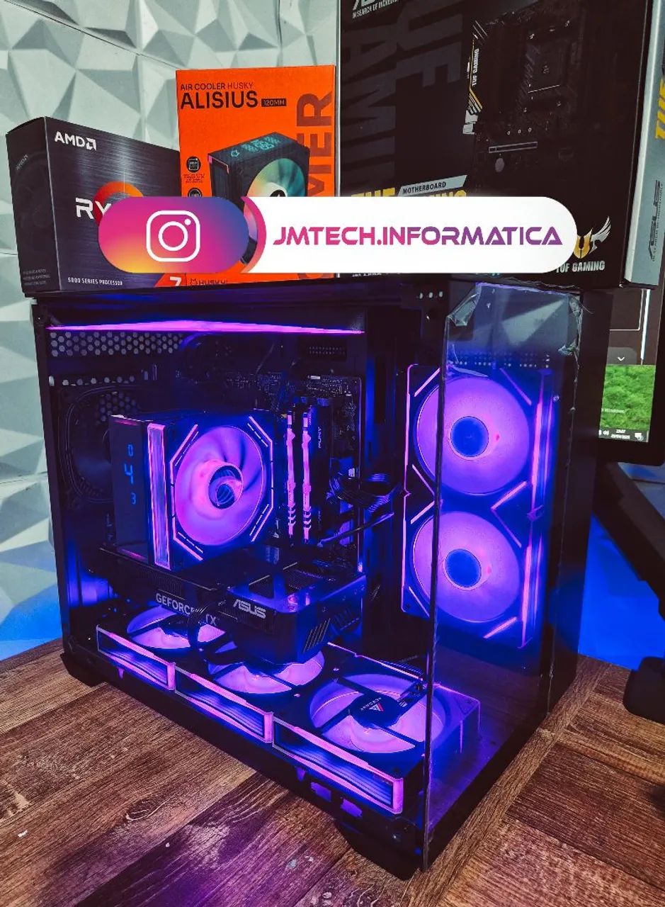 Pc Gamer Ryzen 7 RTX 4060 com garantia 