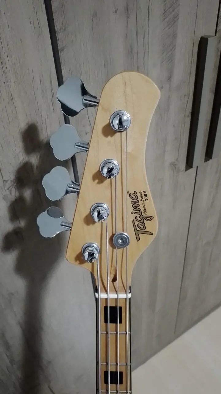 Contrabaixo Jazz Bass Tagima TJB-4 (Avalio troca por baixo de 5 cordas)  - Foto 3