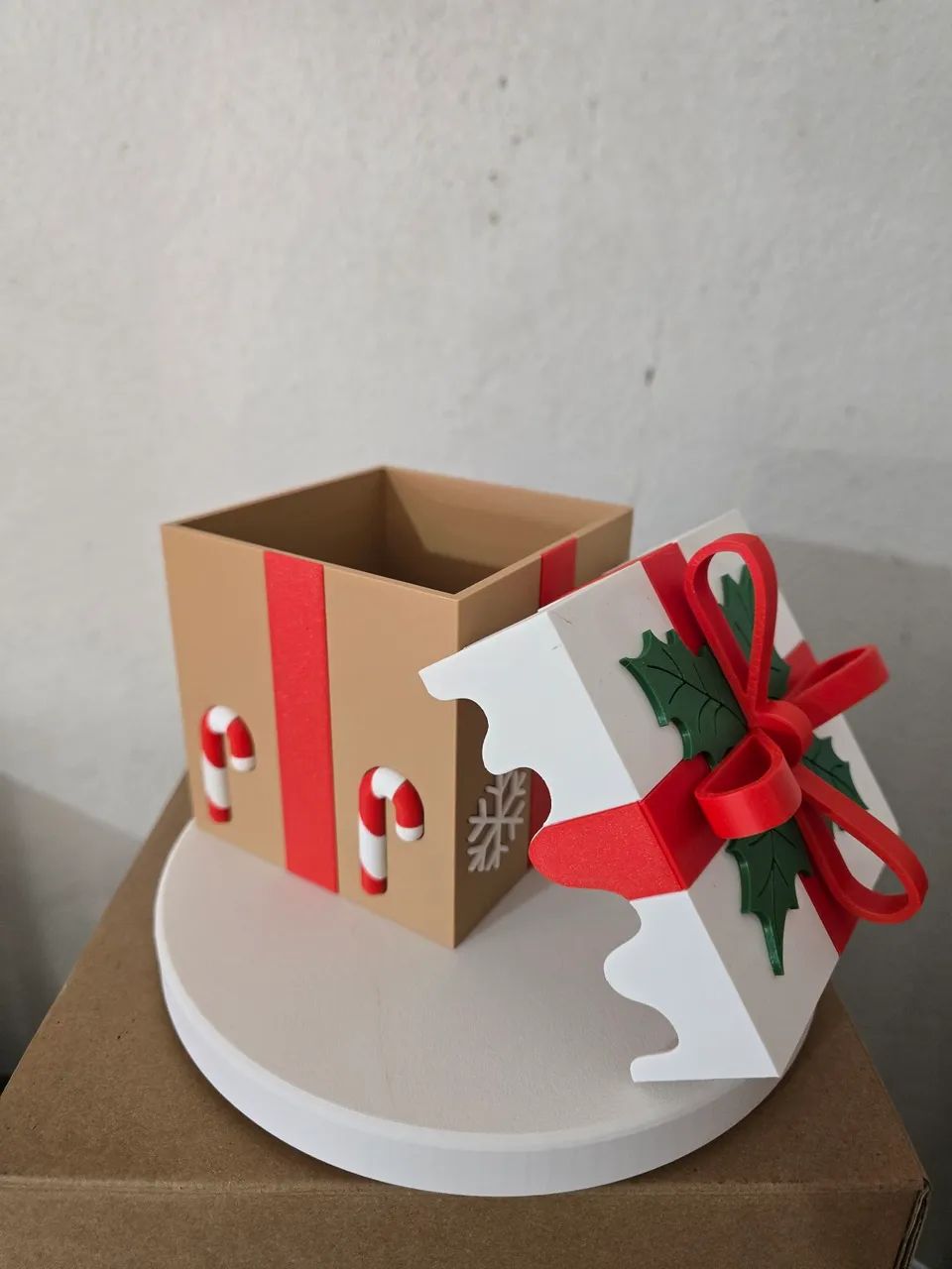 Caixa decorativa de Natal - Foto 2