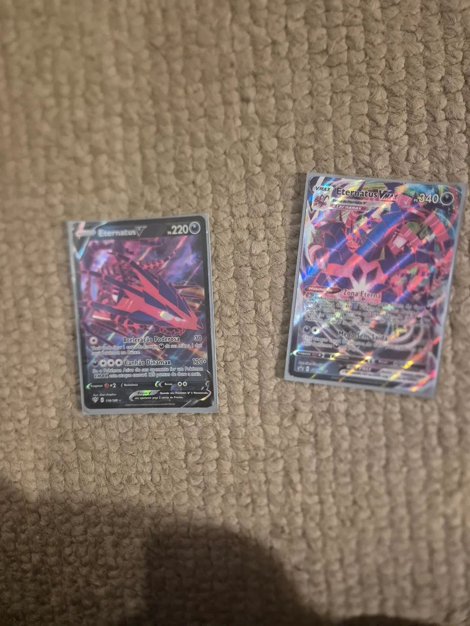 Cartas eternatus v e vmax