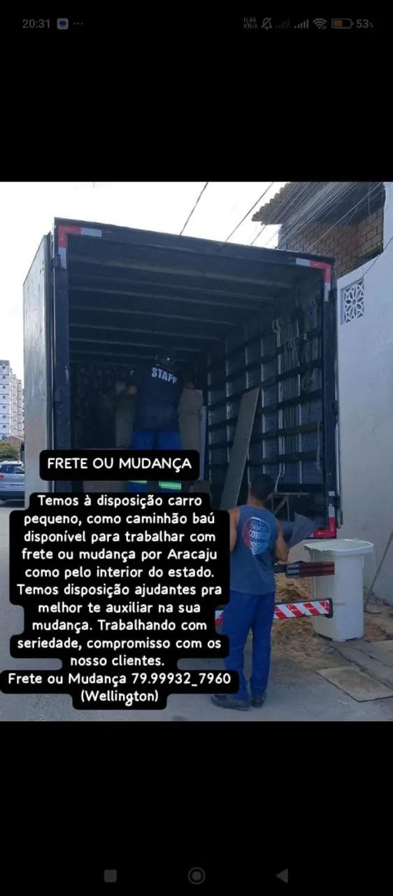 Fretes e Mudanças 