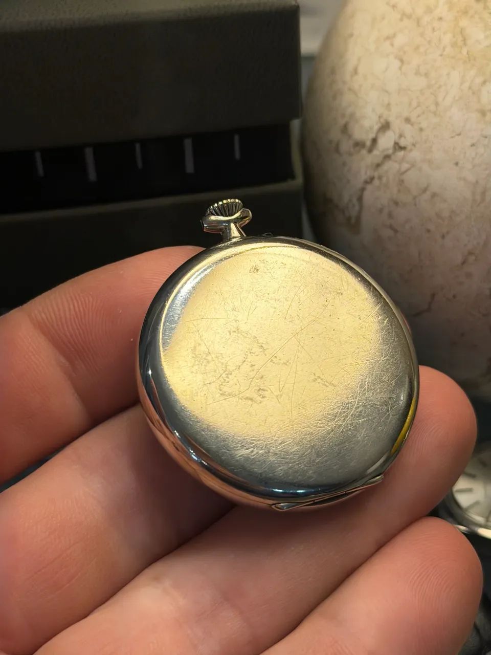 Relógio Omega bolso ano 1920 - Foto 5