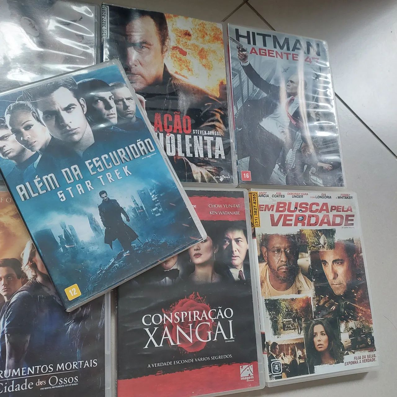 Lote 9 DVDs filmes 55 reais ou 10 cada  - Foto 3