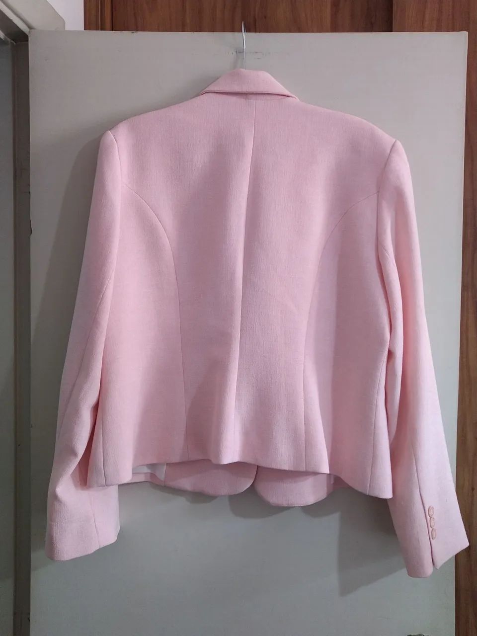 Blaser rosa forrado marca Simulassão - Foto 2