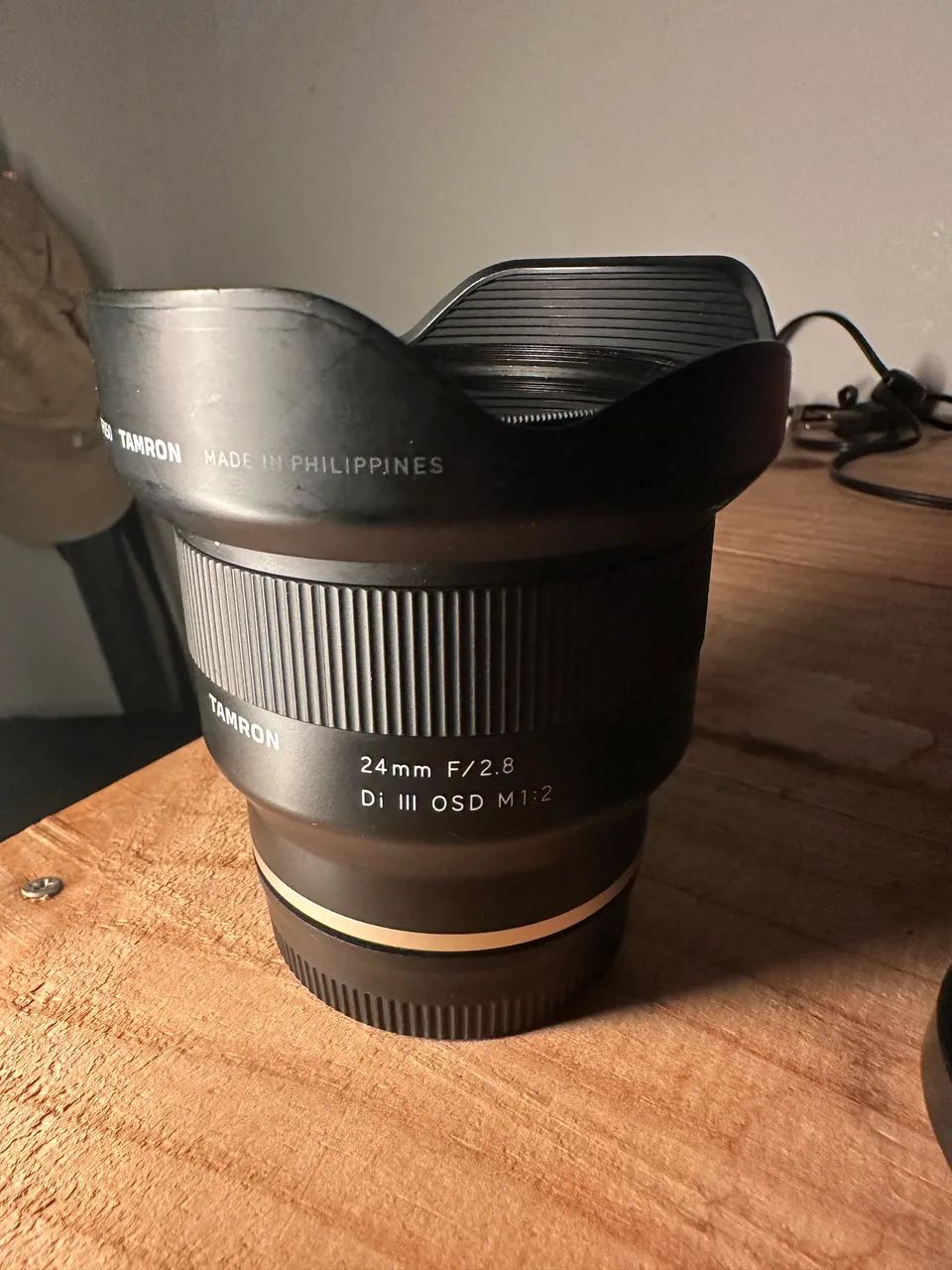 Lente pra Sony full frame Tanrom 24mm 2.8