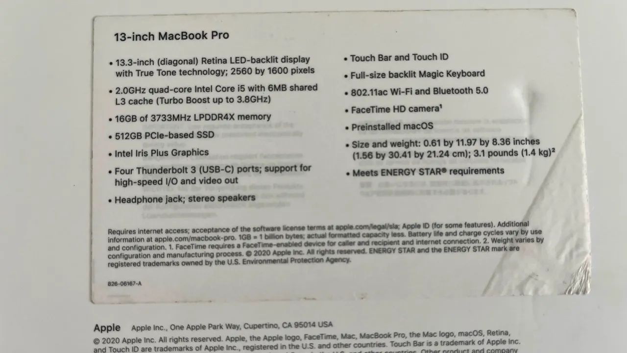 Macbook Pro13, 2020 - Notebooks - Trindade, Florianópolis