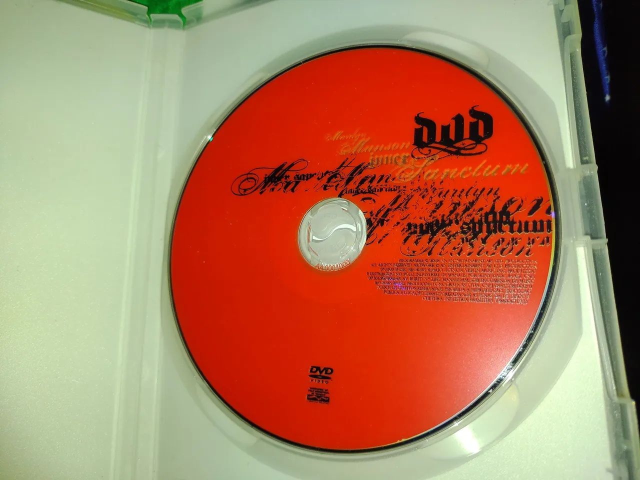 Marilyn Manson Dvd original, bom estado capa e disco. E outros! - Foto 3