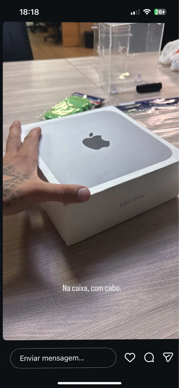 Mac Mini M1 (2020) - 8GB RAM / 256GB SSD - Perfeito Estado + Caixa