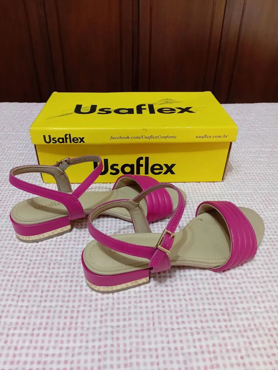 Sandália Usaflex em perfeito estado - Foto 4