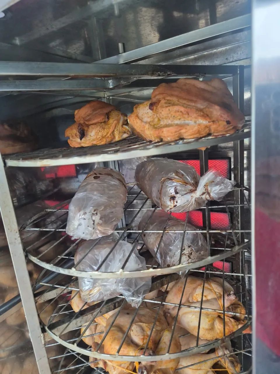 Máquina de assar frango e costela  - Foto 5