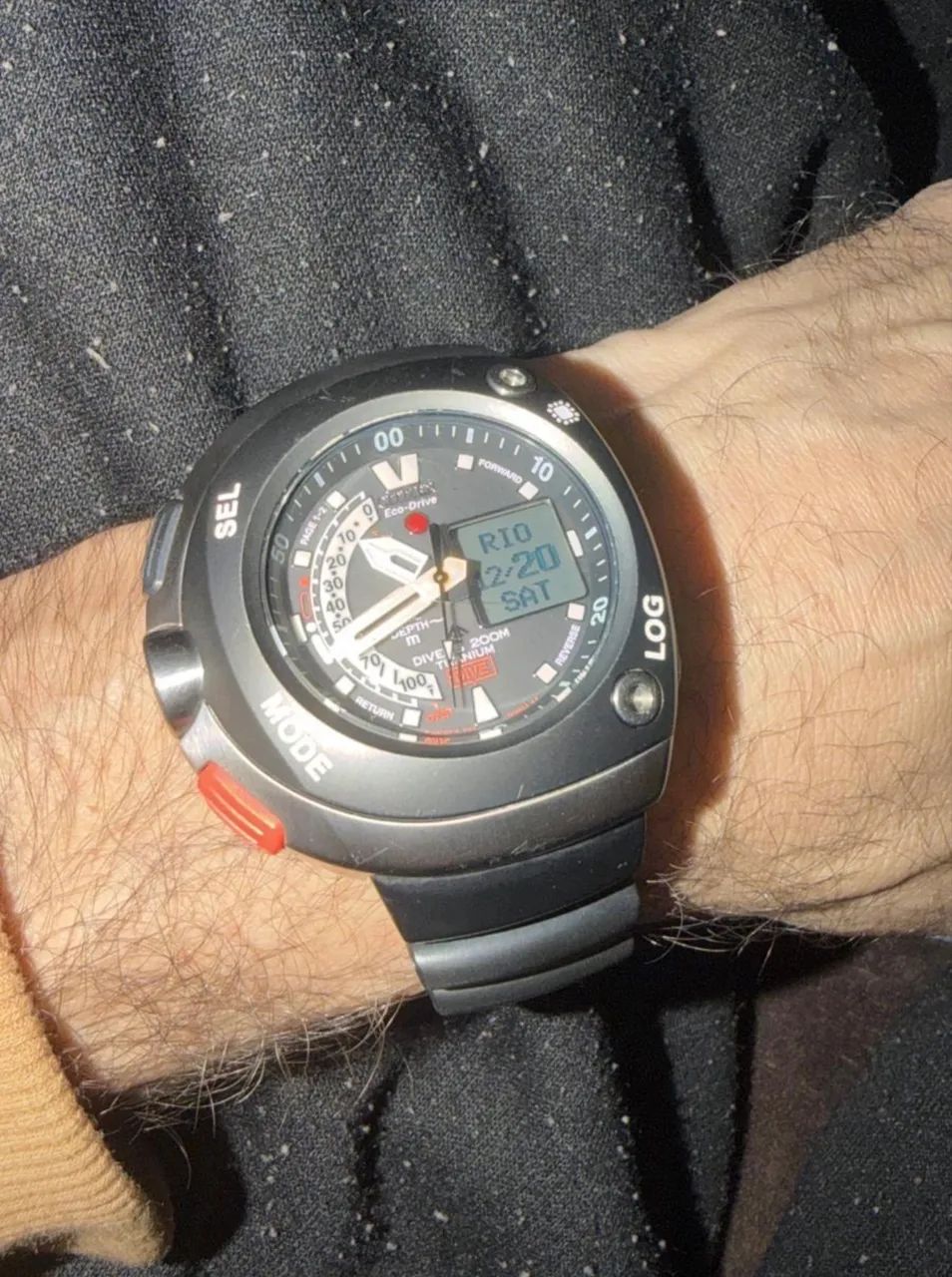 Meia lua titanium todo ok todo original 