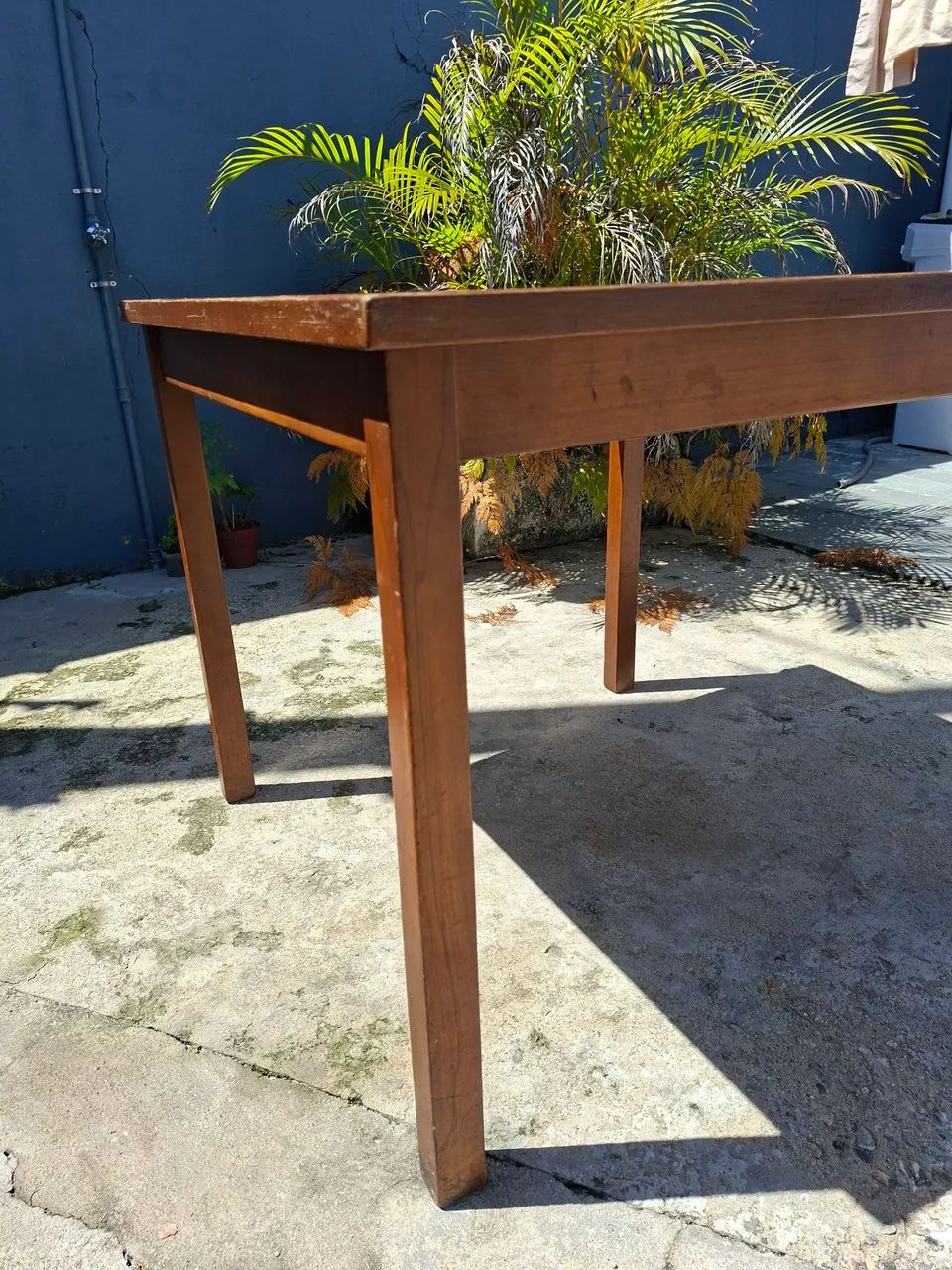 Mesa 90x90 cm madeira macica - Foto 4