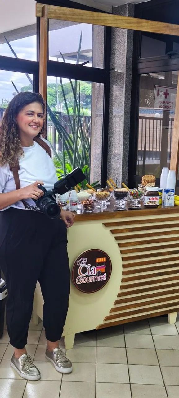 Estações de festa e carrinho de buffet  - Foto 5