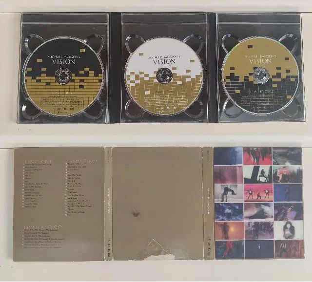 Dvd Michael Jackson Vision - 3 Dvds - Foto 3