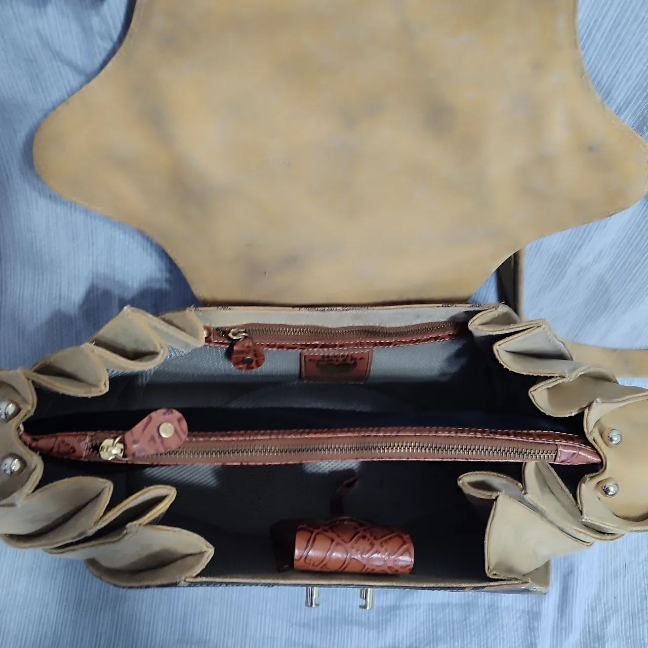 Bolsa Rogério Lima Cavalera vintage  - Foto 4