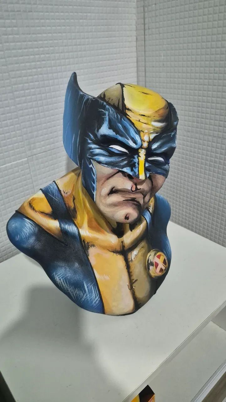 Busto wolverine 30x40cm aprox - Foto 5
