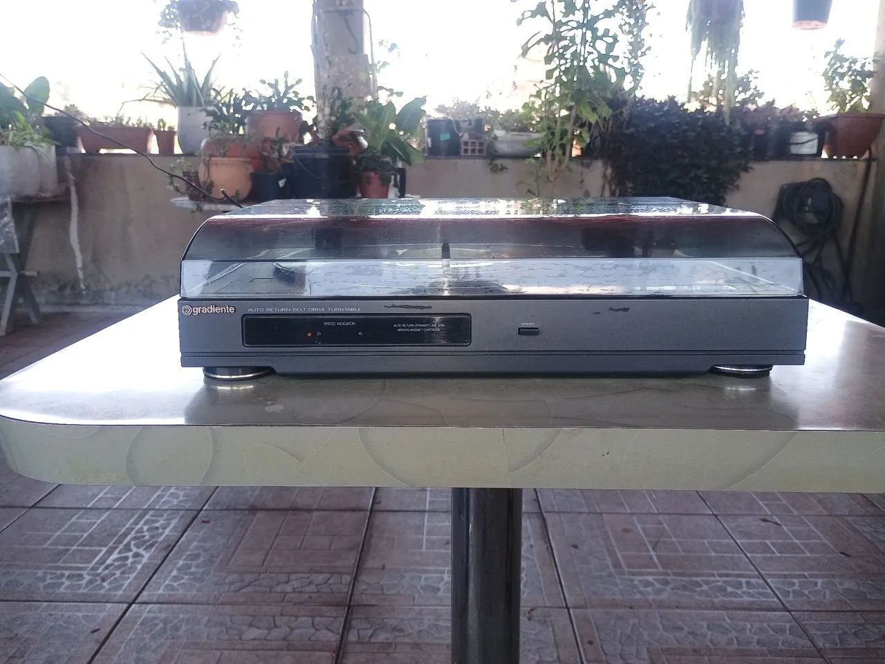 Toca discos gradiente Citation relíquia 