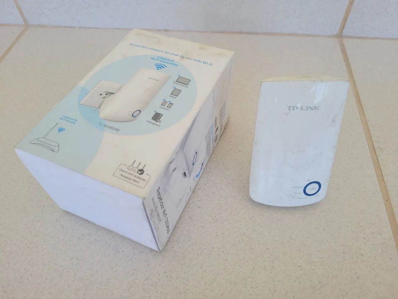 Repetidor de sinal Wi-Fi 