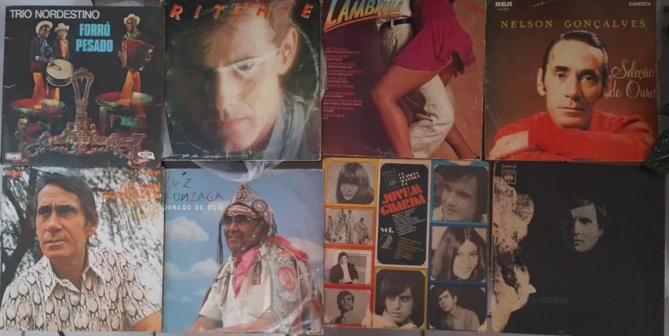 Coleção de discos de vinil usados - Foto 3