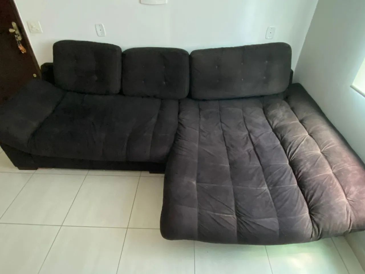 Sofa 3 metros usado - Foto 6