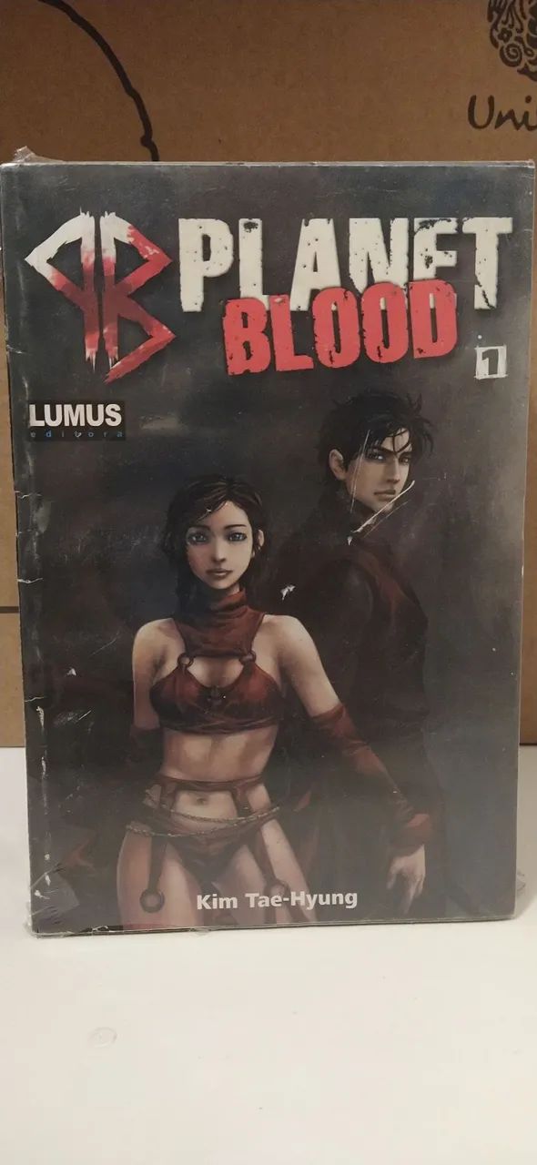 Mangá - Planet Blood (Completo e Lacrado!) 