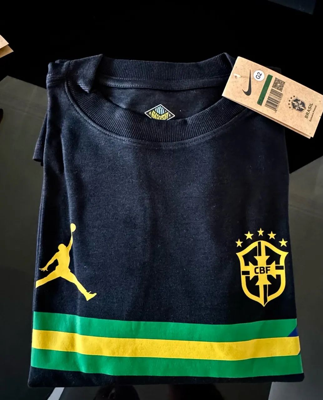 Camisa oversized suedine Jordan Brasil  - Foto 3