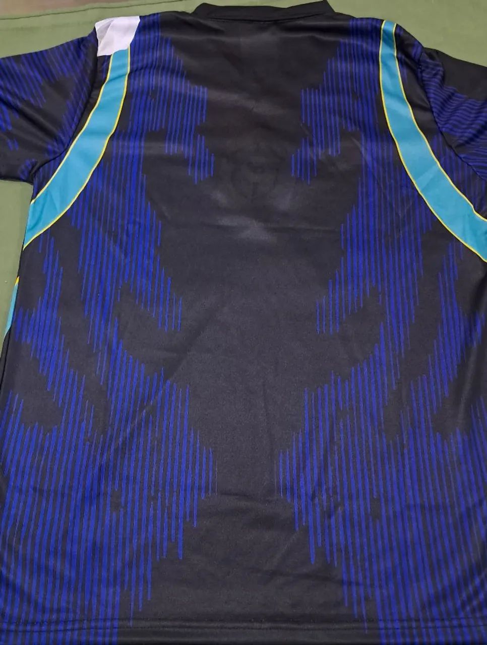 Camisa do Brasil versão Jordan.Preta e azul. - Foto 3