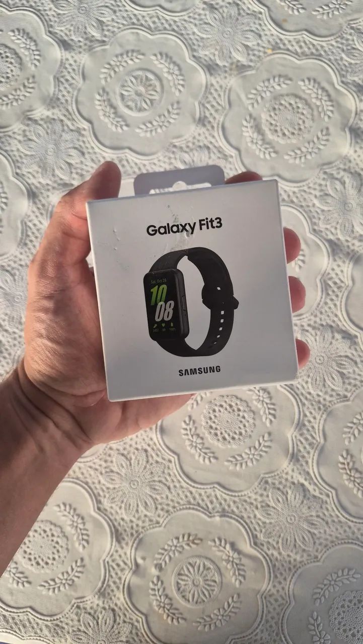Smartband Samsung Galaxy Fit3 Grafite [nova/lacrada]