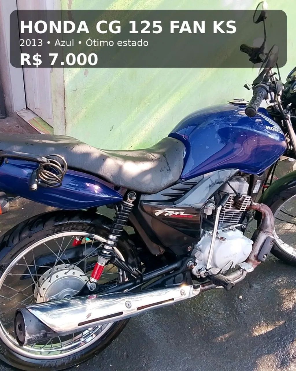 CG FAN 125 KS 2013
