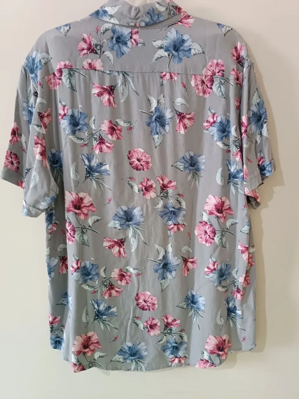 Camisa Masculina Floral Viscose Pool - Foto 4