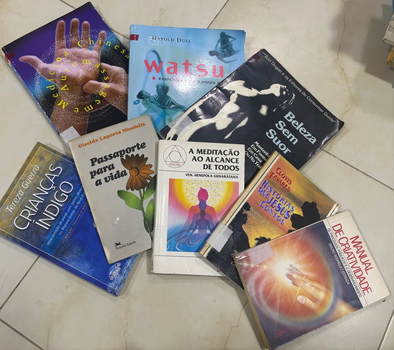 Kit 8 Livros meditação 