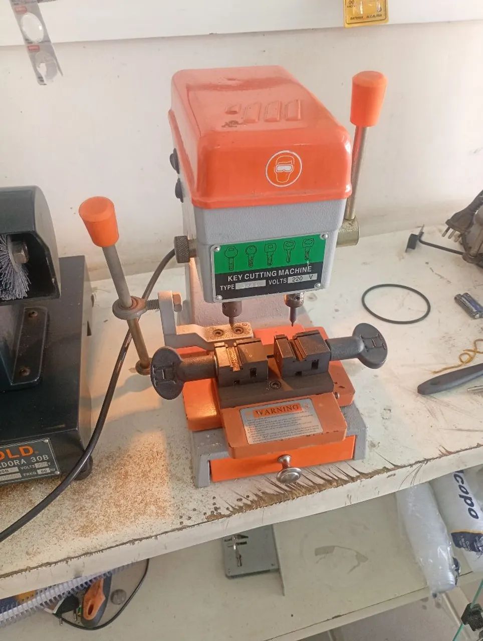 Máquina de copiar chave
