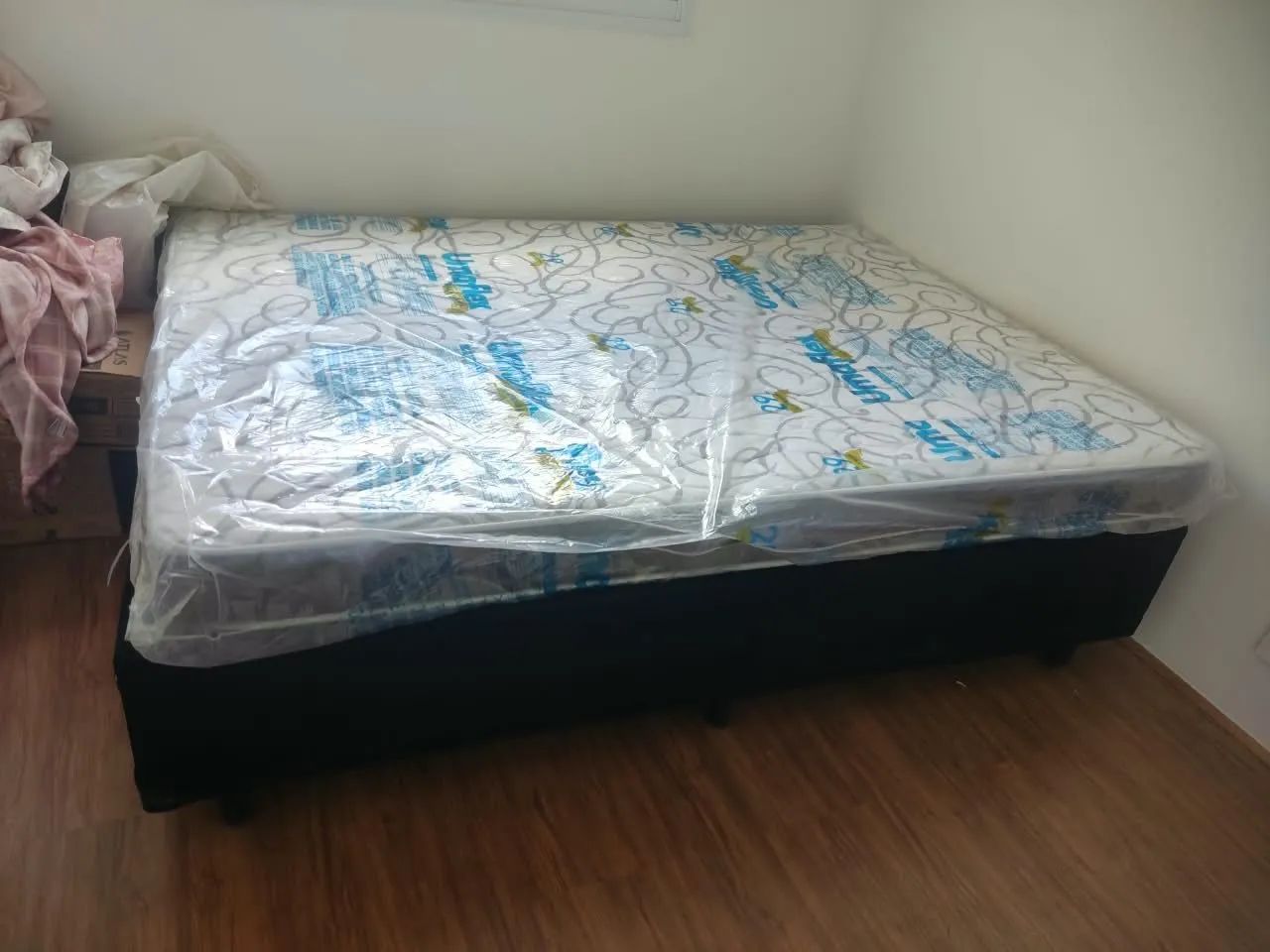 Cama Box de Casal + Colchão Umaflex D33 