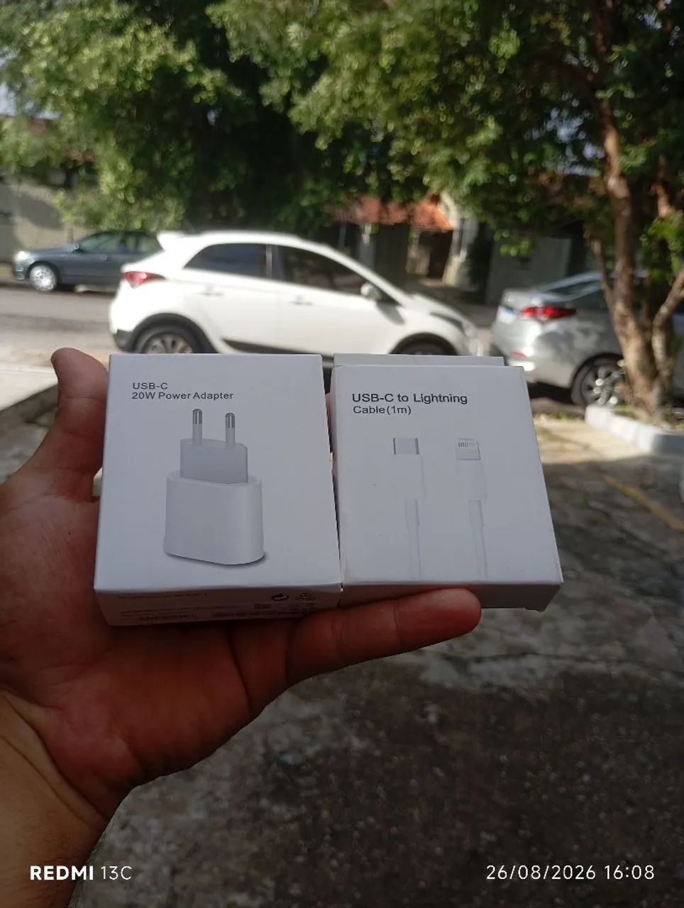 Carregador de iPhone