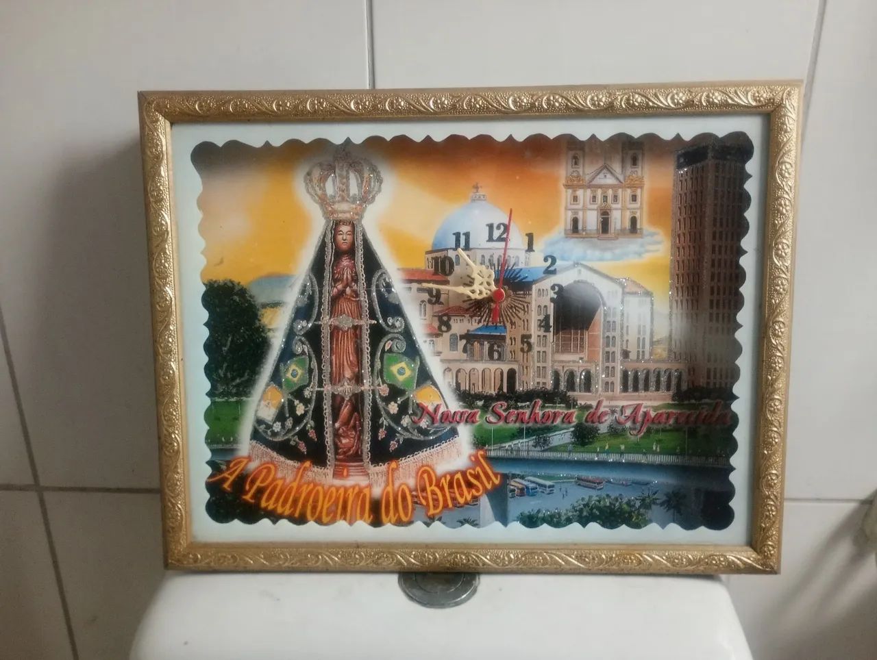 Relógio nossa senhora Aparecida 