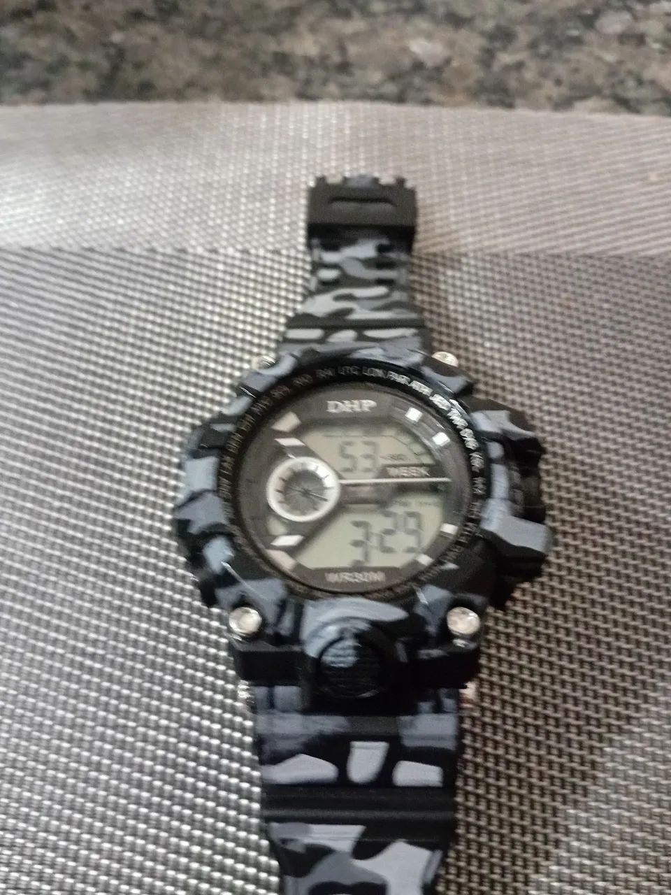 - RELÓGIO PRETO, CAMUFLADO NOVO - Foto 5