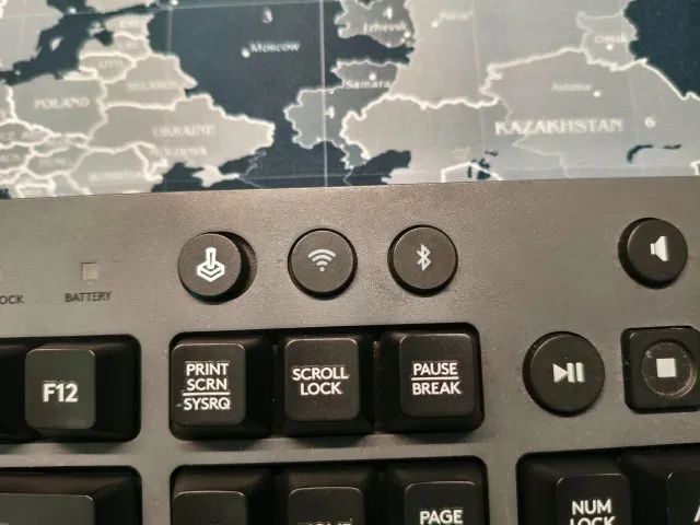 Teclado Mecânico Sem Fio Logitech G613 switch Rommer Tactile USB Bluetooth - Foto 3