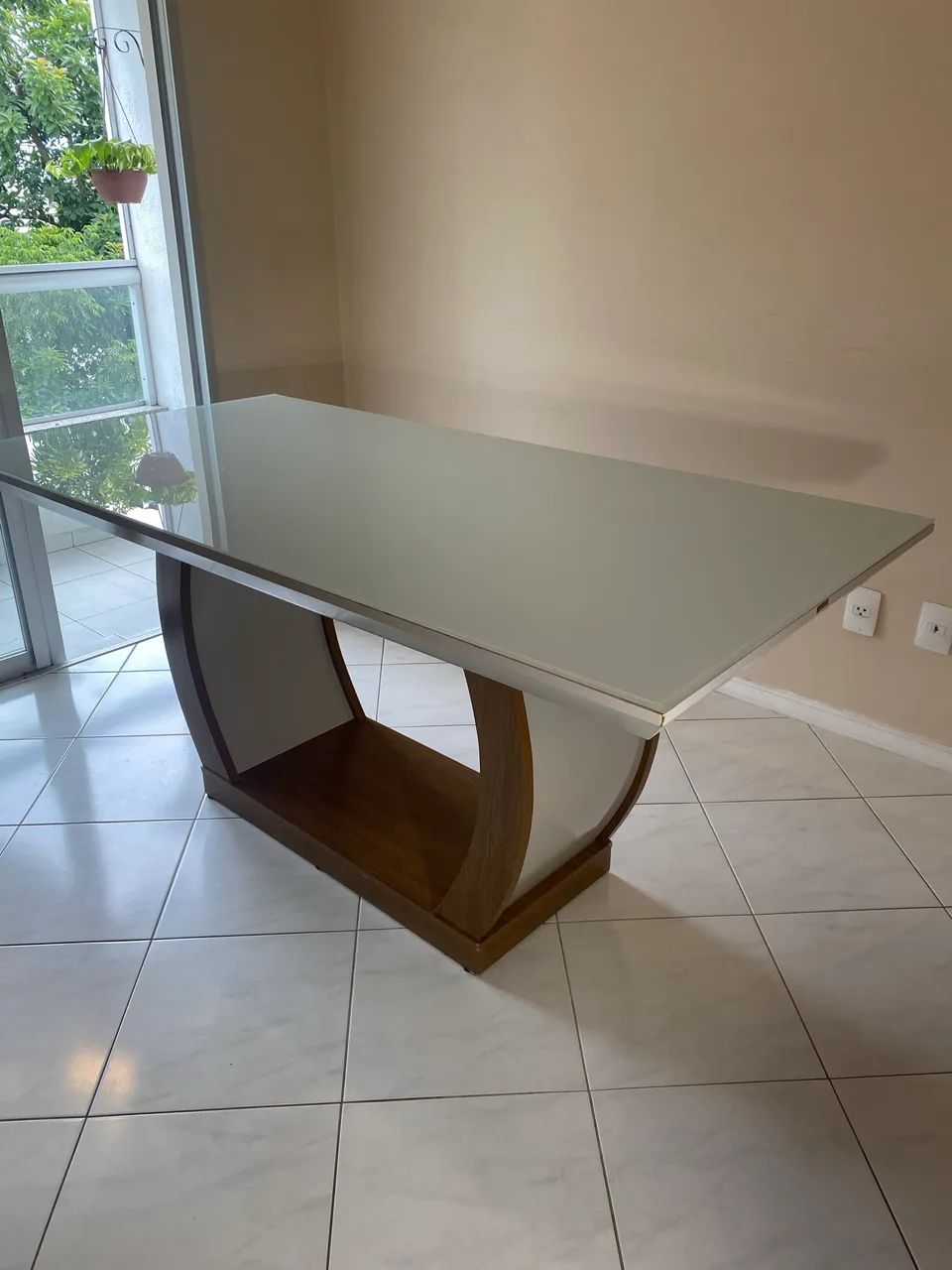 Mesa retangular de jantar para 6 lugares  - Foto 3