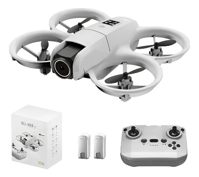 Drone Neo Com Câmera 4k Full Hd Wifi Cinza