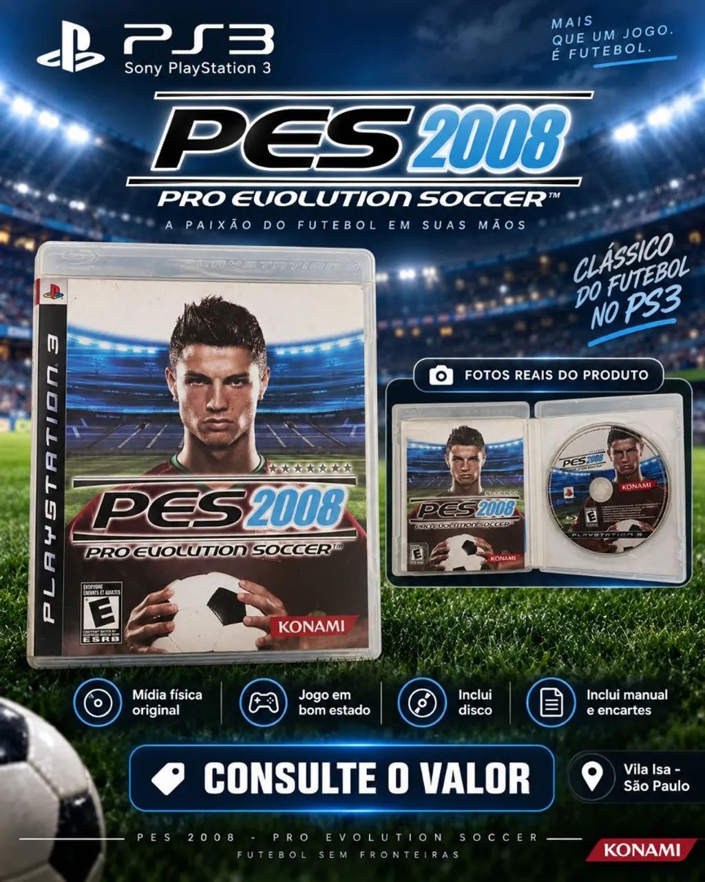 Pes 2008 ps3