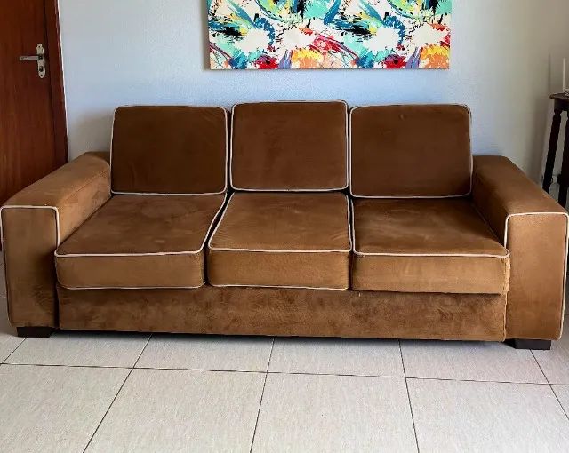 Sofá 3 lugares - Ótimo estado! - Foto 2